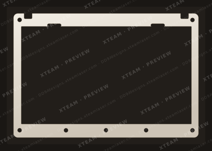 Samsung R439 — Samsung R439 - SCREEN FRAME (2)