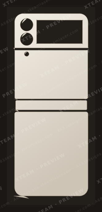 Samsung W23 Flip — Samsung W23 Flip - Back 1