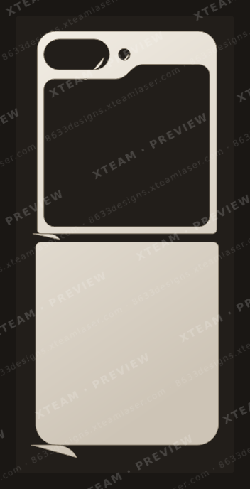 Samsung W24 Flip — Samsung W24 Flip - Back 2