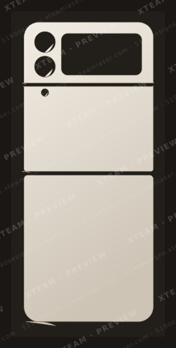 Samsung Z Flip4 — Samsung Z Flip4 - Back