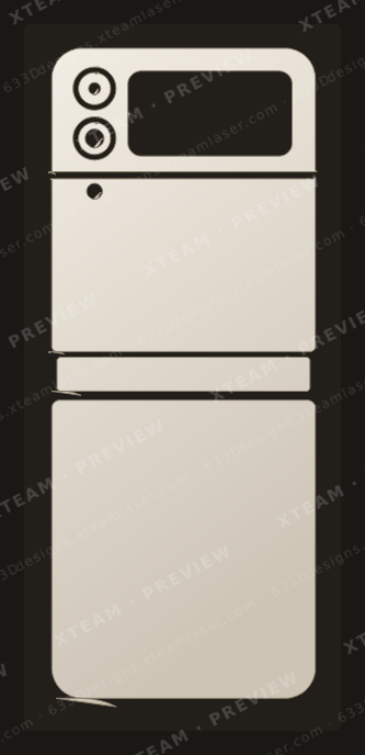 Samsung Z Flip4 — Samsung Z Flip4 - Back 1