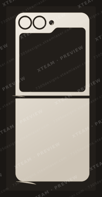 Samsung Z Flip7 FE — Samsung Z Flip7 FE - Back 1