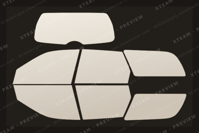 Saturn L-Series — Saturn L-Series - Window Film S L Station Wagon 2000