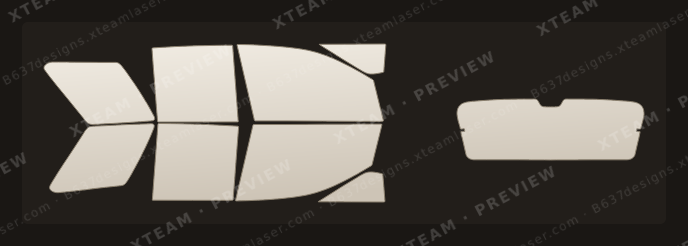 Saturn Vue — Saturn Vue - Window Film S SUV 2008