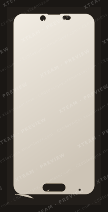 Sharp Andoroid One X4 — Sharp Andoroid One X4 - with cover 1