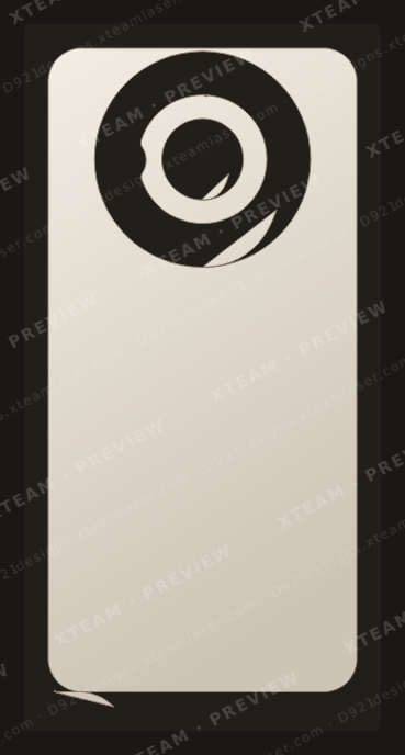 Sharp Aquos R8s Pro — Sharp Aquos R8s Pro - Back stickers 1
