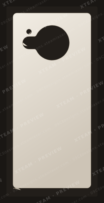 Sharp Aquos R8s — Sharp Aquos R8s - Back stickers