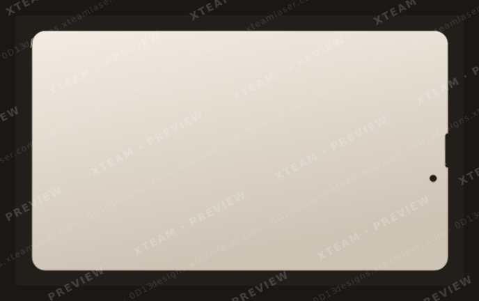 Silver Line Tablet M8081L — Silver Line Tablet M8081L - Front (2)