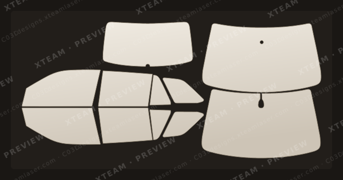Skoda Fabia — Skoda Fabia - Window Film S Estate 2025