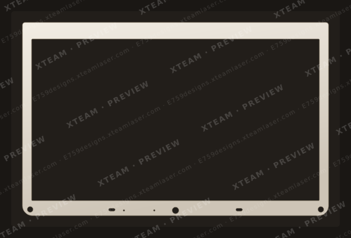 Sony Vaio PCG-71312L (VPCEB1SFX) — Sony Vaio PCG-71312L (VPCEB1SFX) - SCREEN FRAME