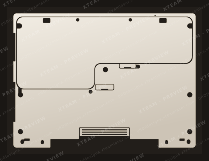 Sony Vaio SVS13131g21W — Sony Vaio SVS13131g21W - BOTTOM