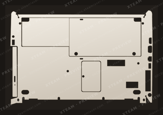 Sony Vaio SVT131A11L — Sony Vaio SVT131A11L - BOTTOM FULL (2)