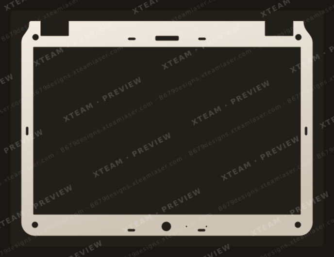 Sony Vaio VGN-CS118E — Sony Vaio VGN-CS118E - SCREEN FRAME