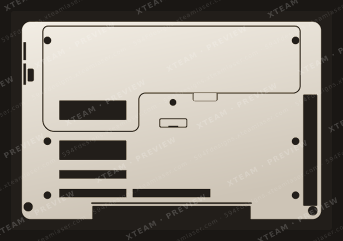 Sony Vaio VPCSC PCG-41218L — Sony Vaio VPCSC PCG-41218L - BOTTOM