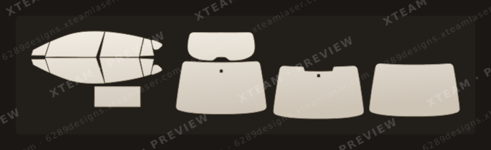 Subaru Crosstrek(US) — Subaru Crosstrek(US) - Window Film S 2021