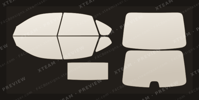 Subaru 레거시 - Legacy — Subaru Legacy - Window Film S Sedan 2009