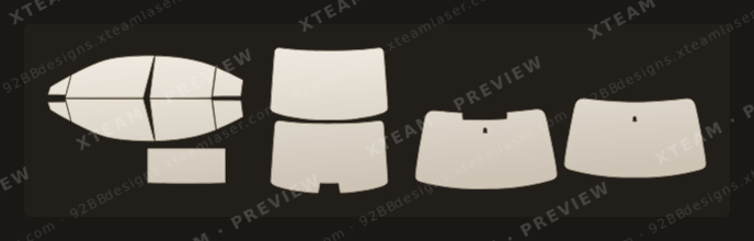Subaru 레거시 - Legacy — Subaru Legacy - Window Film S Sedan 2015