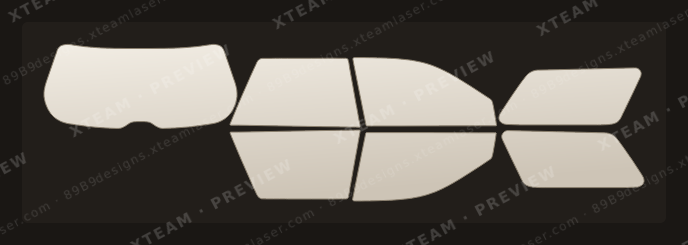 Subaru OUTBACK — Subaru Outback - Window Film S Station Wagon 2000