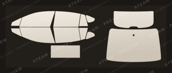Subaru XV CROSSTREK — Subaru XV Crosstrek - Window Film S Hatchback 2013