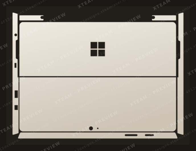 Surface 3 (2015) — Surface 3 (2015) - 3 BACK WITH BORDERS