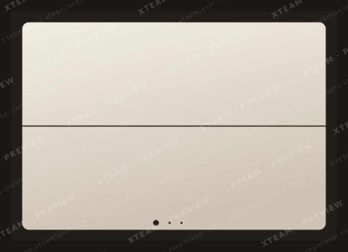 Surface Pro 3 (2014 - Model 1631) — Surface Pro 3 (2014 - Model 1631) - 3 BACK NO LOGO