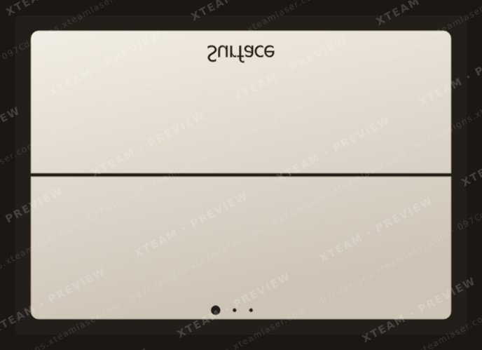 Surface Pro 3 (2014 - Model 1631) — Surface Pro 3 (2014 - Model 1631) - 3 BACK WITH LOGO (2)