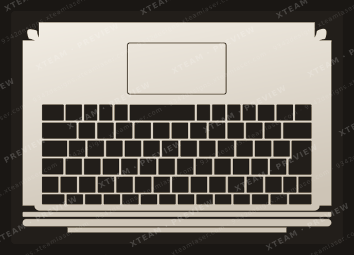 Surface Pro 4 (2015, Model 1724) — Surface Pro 4 (2015, Model 1724) - 4 KEYBOARD Skin Full (2)