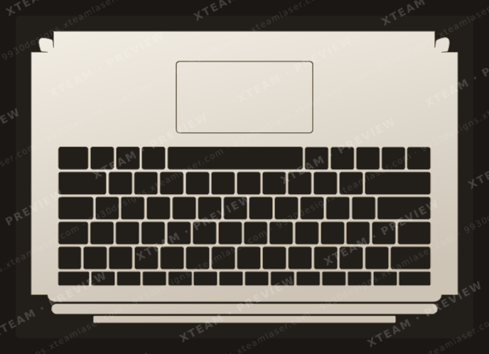 Surface Pro 6 (2018, Model 1796) — Surface Pro 6 (2018, Model 1796) - 6 KEYBOARD Skin Full (2)