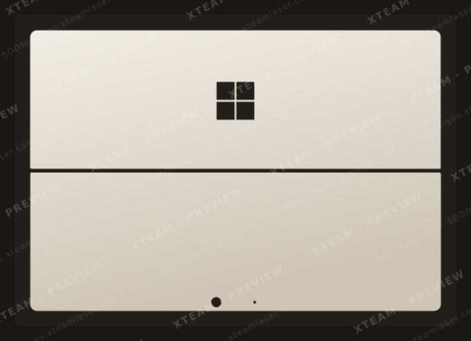 Surface Pro 7 (Model 1866) 12.3 — Surface Pro 7 (Model 1866) 12.3 - 7 Back