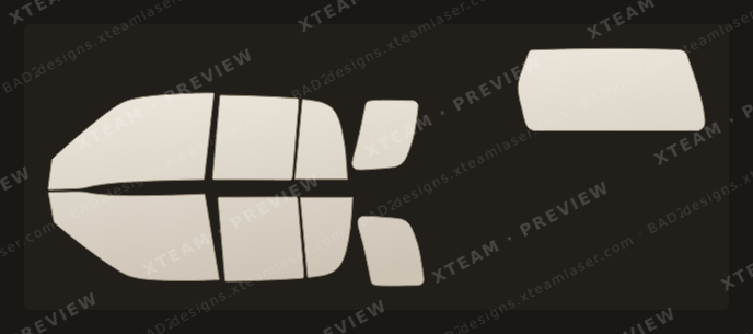 Suzuki Vitara — Suzuki Vitara - Window Film S SUV 1999