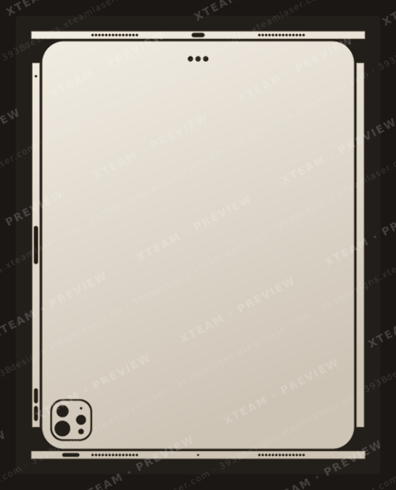 Tabs Apple - iPad PRO 13 M4 2024-2025 — Tabs Apple - iPad PRO 13 M4 2024-2025 - SKIN 5 PIECES NO LOGO