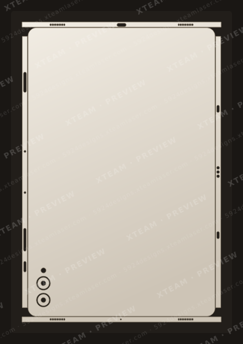 Tabs Samsung - Tab S9 Plus 12.4 — Tabs Samsung - Tab S9 Plus 12.4 - SKIN PIECES (2)