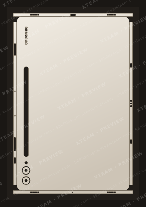Tabs Samsung - Tab S9 Plus 12.4 — Tabs Samsung - Tab S9 Plus 12.4 - SKIN PIECES MAG HOLE (2)