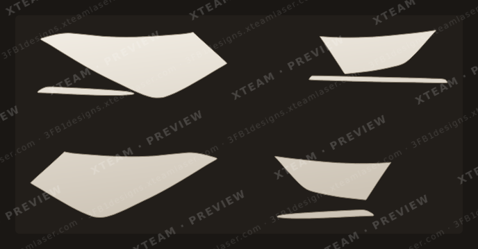 Taillights Mercedes Benz — Taillights Mercedes Benz - Car partial protection kit T CLA 2020