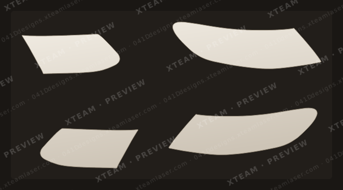 Taillights Mercedes Benz — Taillights Mercedes Benz - Car partial protection kit T E Class Two door 2020