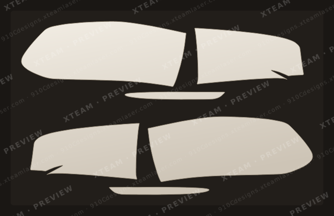 Taillights Mercedes Benz — Taillights Mercedes Benz - Car partial protection kit T GLB 2020