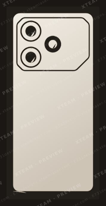 Tecno Pova 6 — Tecno Pova 6 - Back 1