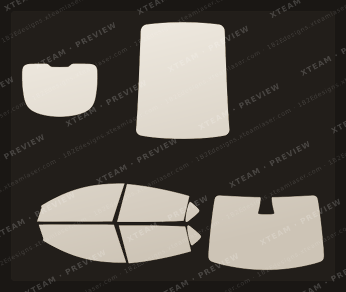 Tesla Model Y — Tesla MODEL Y - FOR (수입차)Window Film T 테슬라( ) Y Y 1세대 (중국생산모델) (Y 1st Generation (Chinese )) 2023 2024