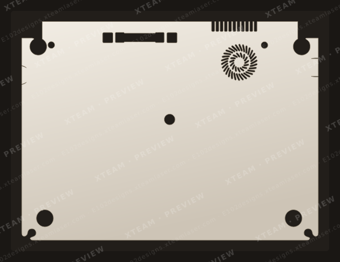 Toshiba Dynabook R634 — Toshiba Dynabook R634 - BOTTOM