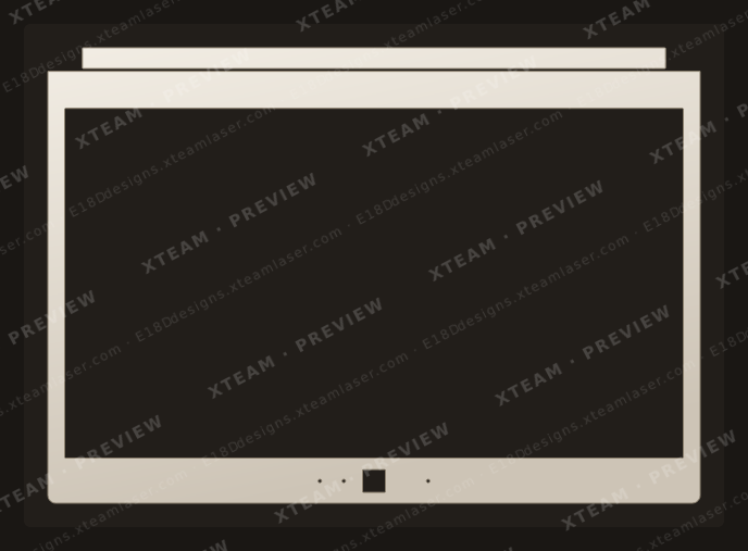 Toshiba Dynabook R734 — Toshiba Dynabook R734 - SCREEN FRAME (2)