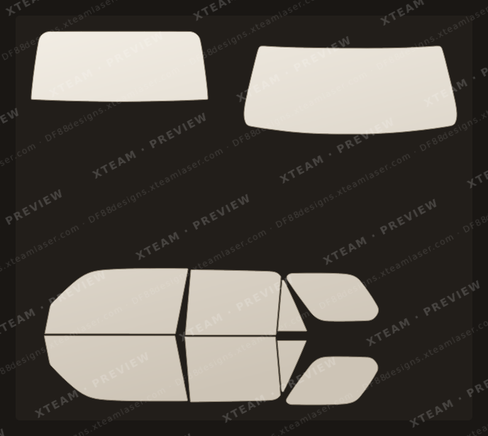 Toyota 4 Runner — Toyota 4 RUNNER - FOR (수입차)Window Film T 토요타( ) 4 2010 2015