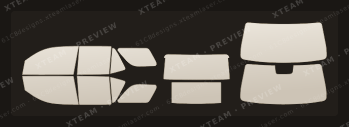 Toyota 4Runner — Toyota 4Runner - Window Film T SUV 2023