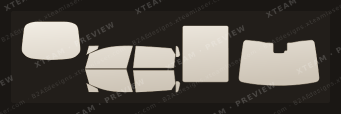 Toyota BZ4X — Toyota BZ4X - Window Film T SUV 2023
