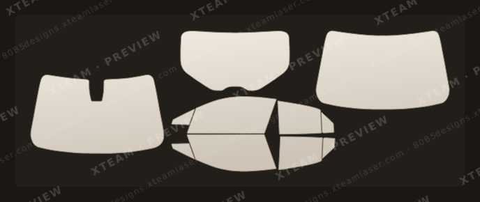 Toyota C-HR — Toyota C-HR - Window Film T C Sedan 2018