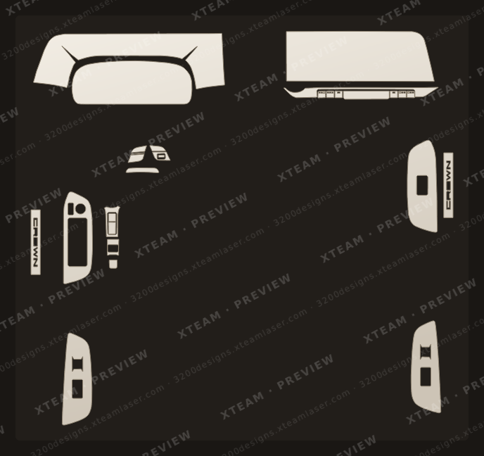 Toyota Crown — Toyota Crown - Car Interior T 2023