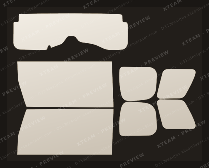 Toyota FJ 크루저 (FJ Cruiser) — Toyota FJ 크루저 (FJ Cruiser) - FOR (수입차)Window Film T 토요타( ) ( CRUISER 2007 2014