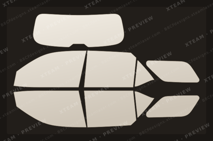 Toyota Fortuner — Toyota Fortuner - Window Film T 2023
