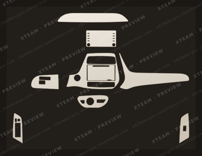 Toyota Prius — Toyota Prius - Car Interior T 2021