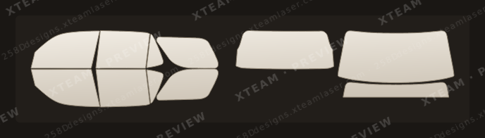 Toyota 세콰이어 (Sequoia) — Toyota Sequoia - Window Film T SUV 2001