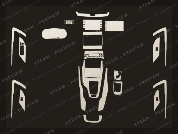 Toyota SW4 — Toyota SW4 - Car Interior T SRX 2024